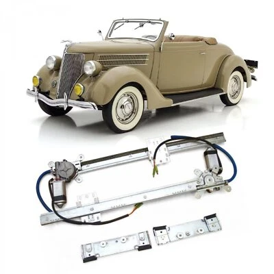 Kit de conversión de ventana eléctrica 12V para Ford Modelo 48 Roadster Standard Deluxe 1935 Foto 1 de 4