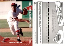 Chris Bova 2004 Grandstand New Jersey Cardinals #NNO Card *AutographDen*