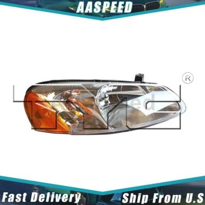 Conjunto de faros derecho TYC para Dodge Stratus 2003 2004 2005 2006 Foto 1 de 3