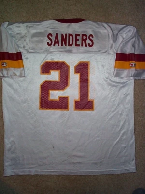 *IRREGULAR* Camiseta deportiva DEION SANDERS NFL VINTAGE PARA HOMBRE/HOMBRE de los Washington Redskins (xl) Foto 1 de 3