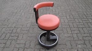 SIEMENS Sirona Zahnarztstuhl Arbeitsstuhl orange -Rg. ausge. Mwst.- - Bild 1 von 6