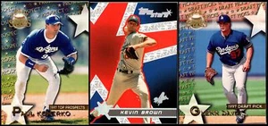 Topps Stars Los Angeles Dodgers (3) Card Lot - LIMITED EDITION – RARE GEM - Picture 1 of 2