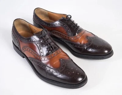 Church's Burwood Oxford Brogue Shoes EU40 UK6 US7 Brown Leather - Image 1 of 4