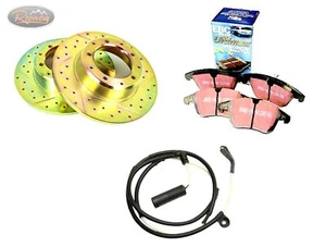 RANGE ROVER SPORT MK1 TDV6 FRONT PERFORMANCE DISCS EBC PADS & SENSOR KIT PBDFK07 - Picture 1 of 1