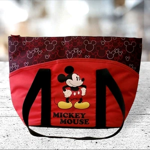 Mickey Minnie Disney Store Cooler Beach Bag Tote Carrier Purse Vintage - Picture 1 of 7