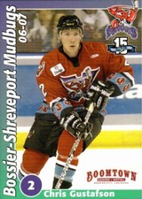 Chris Gustafson 2006-07 Bossier-Shreveport Mudbugs