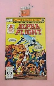 ALPHA FLIGHT #1 (1983) X MEN DYNAMIC DOUBLE SIZE ISSUE MARVEL COMICS UNIVERSE - Picture 1 of 6