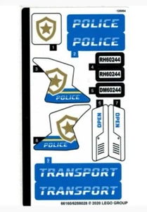 Lego City Polizei Sticker aus Set 60244 - Bild 1 von 1