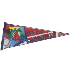 2005 Inaugural Season Springfield Cardinals Baseball Full Size Pennant Flag - Picture 1 of 5
