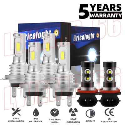 Kit de faros antiniebla LED para Hyundai Azera Base Sedán 4 puertas 2011-2017 Foto 1 de 4