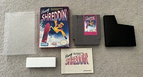 HEAVY SHREDDIN&rsquo; NES (Nintendo 1990) Complete - Box, Game, Manual, Styrofoam CIB