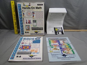 Vintage Hands on Math Macintosh 3.5 Disk K-8 Volume 2 Education Teaching IBM - Bild 1 von 8