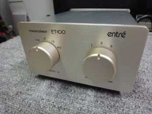 ENTRE ET-100 Step Up Transformer MC Phono Cartridge USED JAPAN my sonic lab RARE - Bild 1 von 12