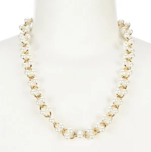kate spade nouveau pearls imitation pearl necklace wbruh625 - Picture 1 of 3