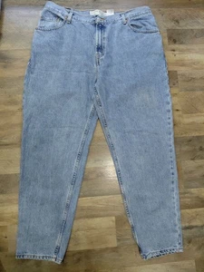 Pantalones de mezclilla Levi's 550 de colección con lengüeta roja relajados holgados pierna cónica azules talla 40x30 - Imagen 1 de 5