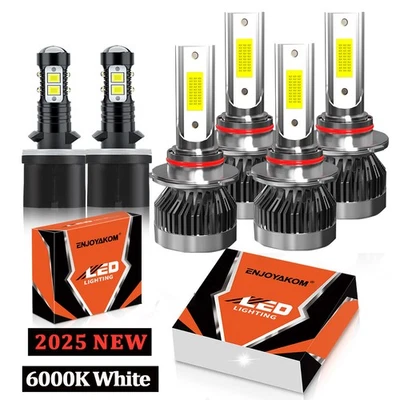 Kit de 6 faros LED + bombillas antiniebla blanco para Saturn LW1 LW2 2000 Foto 1 de 4