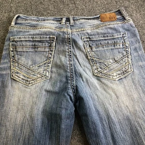 Jeans BKE Para Hombres 34x30 Tyler Azul Denim Bootcut Pierna Vaquero Occidental Rodeo - Imagen 1 de 10