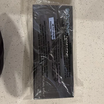 BIO IONIC One Pass Styling 1" Flat Iron Black Brand New sealed / Free Shipping - Image 1 of 3