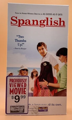 Spanglish VHS 2005 Late Era Adam Sandler **Buy 2 Get 1 Free** - Image 1 of 3