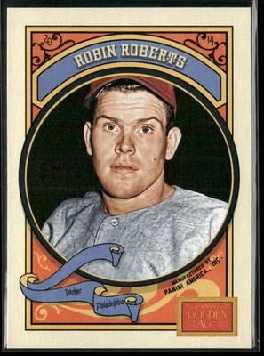 Robin Roberts 2014 Panini Golden Age #80 Philadelphia Phillies - Image 1 of 2