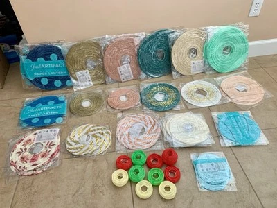 Nuevas 57 linternas de papel redondas chinas/japonesas Lg surtido de tamaños y colores  Foto 1 de 4