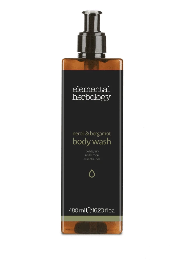 Elemental Herbology "Neroli & Bergamot" Body Wash / Shower Gel Bottle (480 ml) - Image 1 of 1