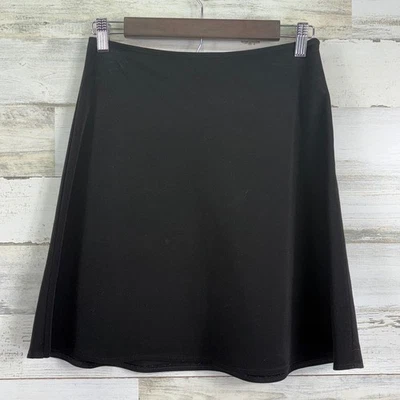 Falda negra White House Black Market para mujer talla 2 línea A carrera Foto 1 de 4