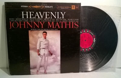 JOHNNY MATHIS Heavenly '59 Columbia 6-eye STEREO SEALED inside polybag - Image 1 of 2