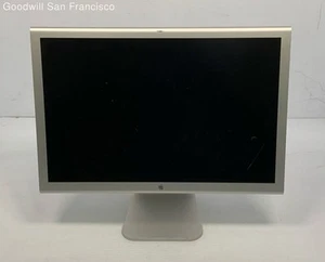 Apple A1081 Cinema HD Display 20 Inch Widescreen Aluminum DVI LCD Monitor - Picture 1 of 11