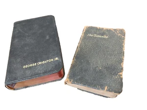 Holman Edition MINI Antique Early 1900 New Testament Pocket + 1946 version - Picture 1 of 11