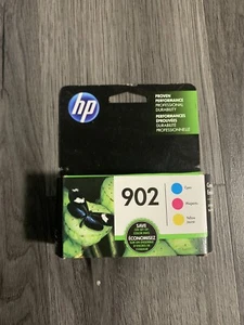 Cartuchos de tinta color HP 902 originales - amarillo cian magenta caducado 03/2021 - Imagen 1 de 3