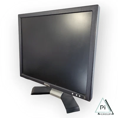 Dell E176FPc 17" LCD Monitor with VGA and Power Cord Supply Screen Black Grey - Image 1 of 4