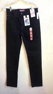 Arizona Jean Co Jeans Mens 29 x 32 Black Skinny Flex Denim - Picture 1 of 13