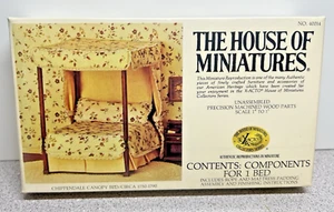 Neu VERSIEGELT Vintage House of Miniatures Chippendale Himmelbett #40014 (E-6) - Bild 1 von 3