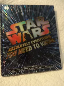 Star Wars Absolutely Everything You Need To Know (Hardcover) NEW - Foto 1 di 6