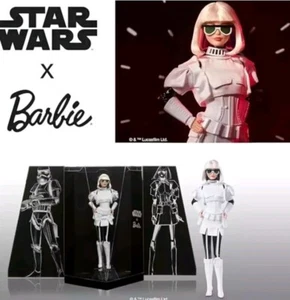 Mattel Star Wars Stormtrooper x Barbie Doll GLY29 Collectors - NEW -Unopened Box - Picture 1 of 5