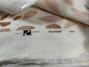 "Blooms" Rebecca Atwood Blushing Taupe Fabric- 2 yards, 54" wide - Picture 1 of 4