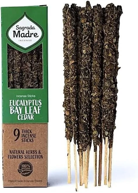 SAGRADA MADRE - Incenso in Stick - Bastoncini Naturali al 100% - ca. 8 Sticks a - Immagine 1 di 1