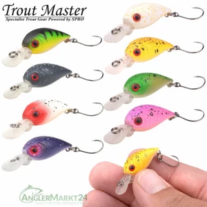 SPRO Trout Master WOBBLA Crankbait Wobbler Forelle Barsch Kunstköder Köder - Bild 1 von 9
