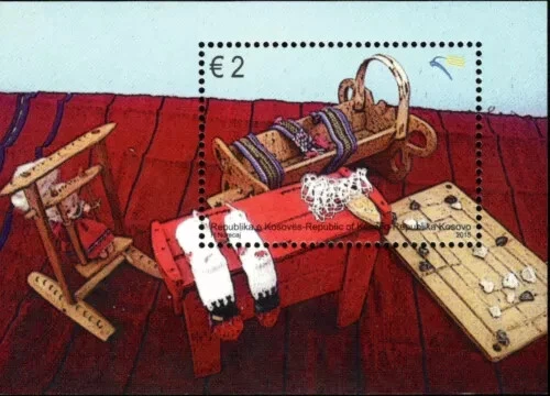 S52395 KOSOVO EUROPE CEPT MNH** 2015 S/S Anciens Jouets - Photo 1/1