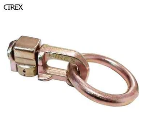 Anchor Track Double Stud Fitting W O Ring Tie Down point BS 6000 lbs 2750 kg - Picture 1 of 7