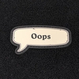 Blizzcon 2019 Blizzard Series 3 Badge Patch Vinyl Hearthstone Oops Chat Bubble - Picture 1 of 1