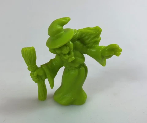 Witch #44 Green Vintage Monster In My Pocket Series 1 Mini Figure MIMP Cover