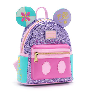 Disney Parks Mickey Main Attraction Its A Small World Mini Backpack Loungefly