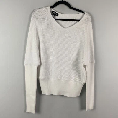 Suéter Express Un Hombro Talla Pequeña Blanco Calce Relajado Foto 1 de 4