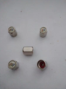 Set of 5 Wheel Tire Caps Air Valve Stem Cover For BUICK Truck Car Free Ship - Picture 1 of 1