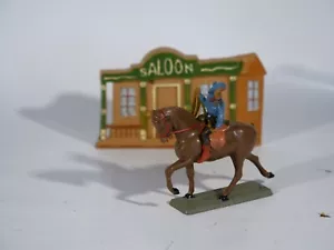 STARLUX lot Cow boys lasso façade saloon en matière plastique 1/32 - Imagen 1 de 8