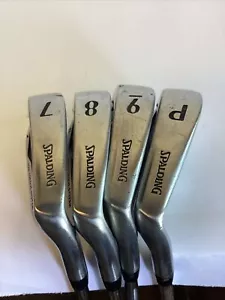 Spalding Cannon Iron Set 7-8-9-PW Regular Steel Shafts - Picture 1 of 9