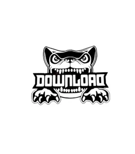 DOWNLOAD Festival Dog Vinyl Decal Sticker Van Car Camper Tool Box Laptop  - Picture 1 of 2