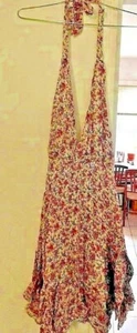 Neck Tie Cotton Dress Junior Plus Size floral prints 3 Pk US Fashion Summer Sale - Picture 1 of 3